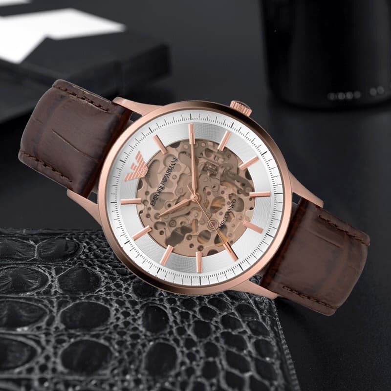 Механические часы EMPORIO ARMANI 43mm AR60039 - изображение 3