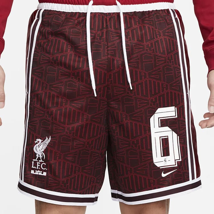 Баскетбольные шорты Nike x LeBron x Liverpool Basketball Shorts Red - изображение 5
