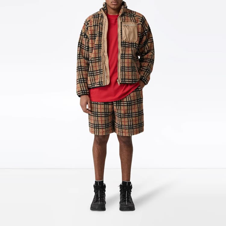 Шорты Burberry Vintage Leather Shorts - изображение 3