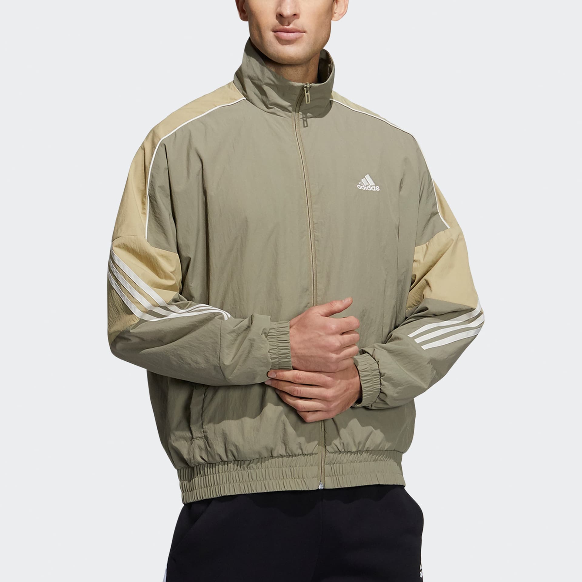 Куртка adidas M Si Wov Jkt Olive - изображение 4