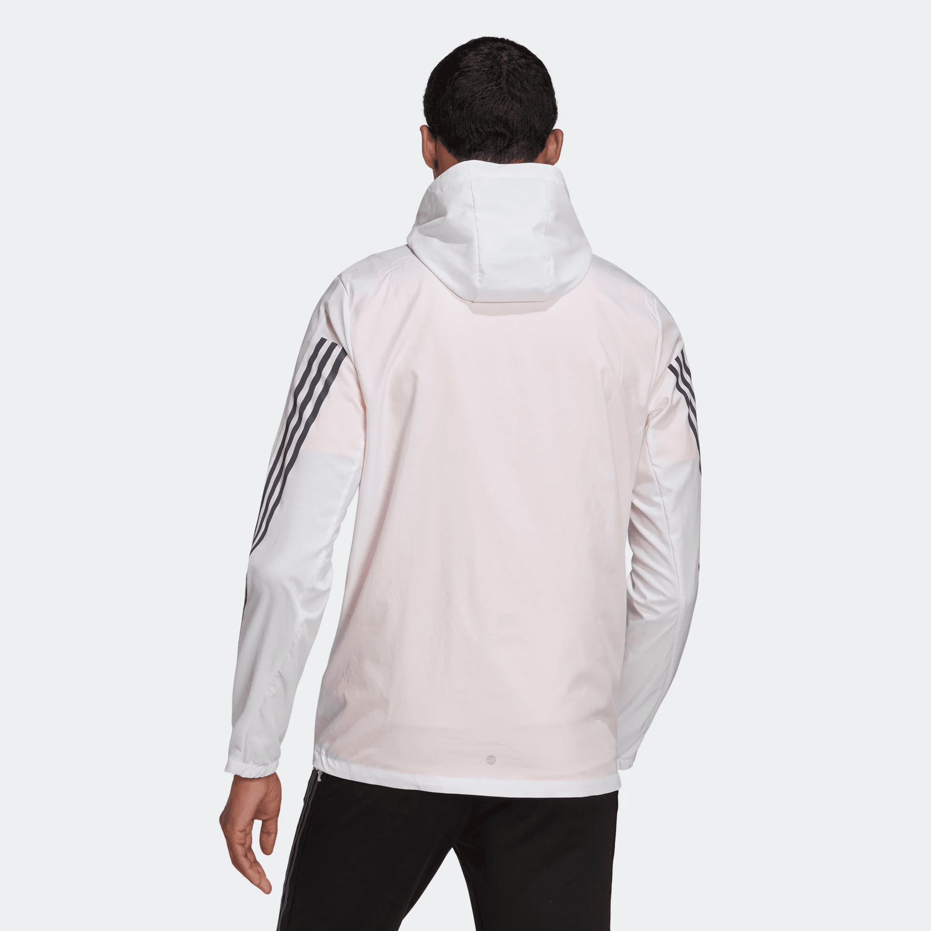Куртка adidas Run Icons Jkt M White - изображение 4