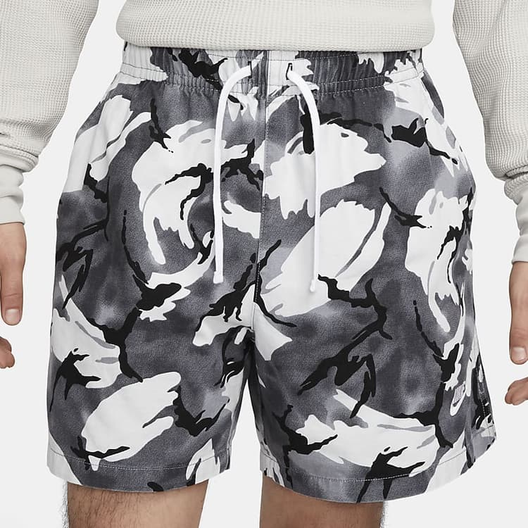 Шорты Nike Club Camo Print Shorts Cold Grey - изображение 3