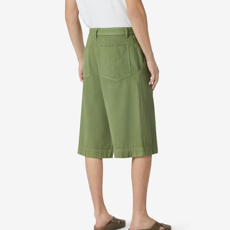 Шорты KENZO Olive Green Shorts - изображение 5