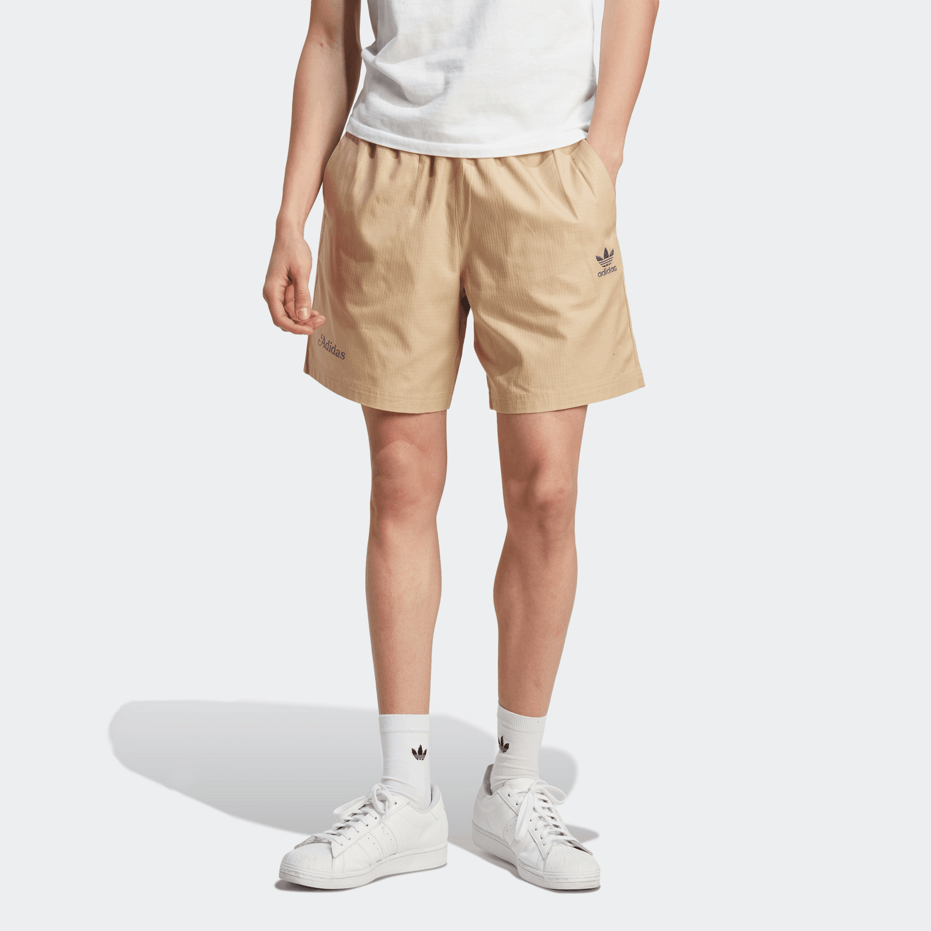 Тренировочные штаны adidas originals Enjoy Cotton Shorts Logo - изображение 2