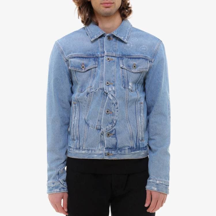 Джинсовая куртка OFF-WHITE SS21 Denim Jacket - изображение 4