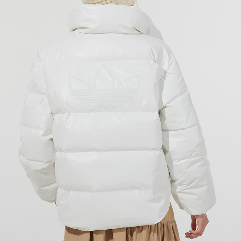 Пуховик adidas Originals Short Down Jkt White - изображение 5