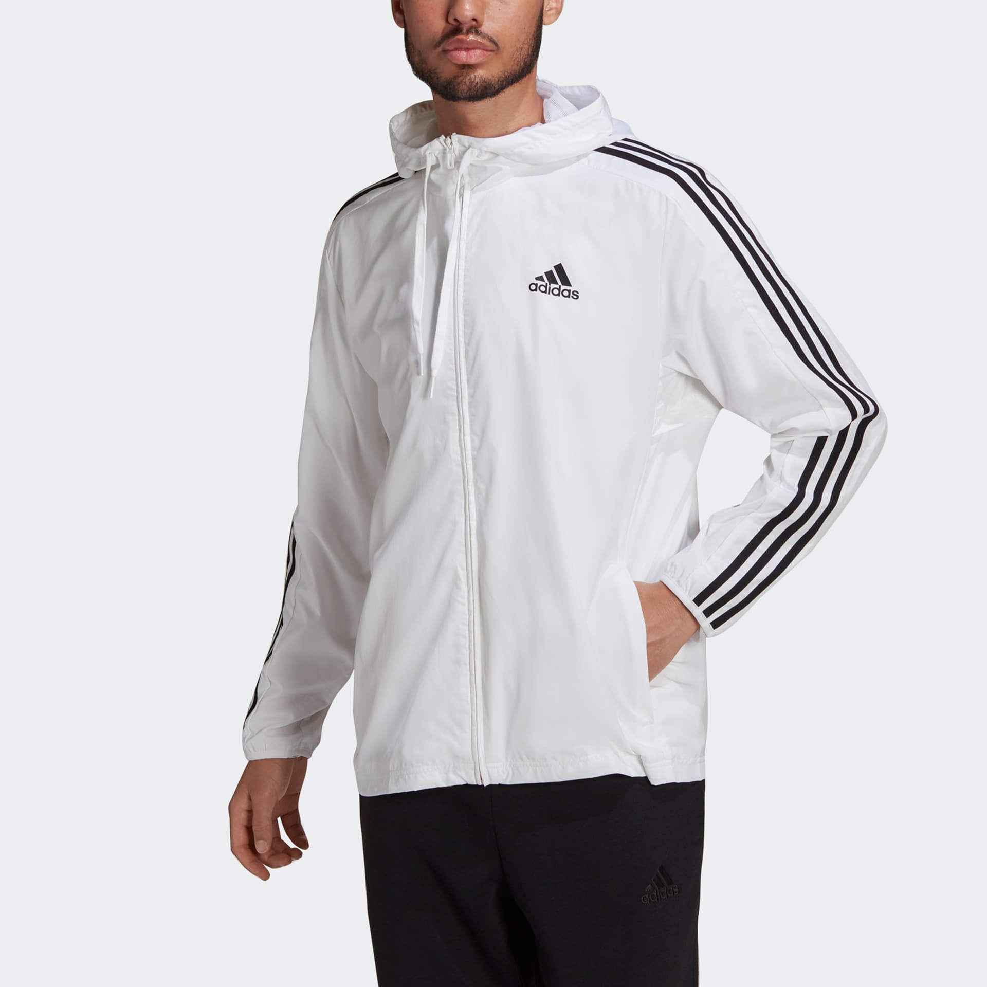 Куртка adidas Essentials Woven Windbreaker - изображение 3