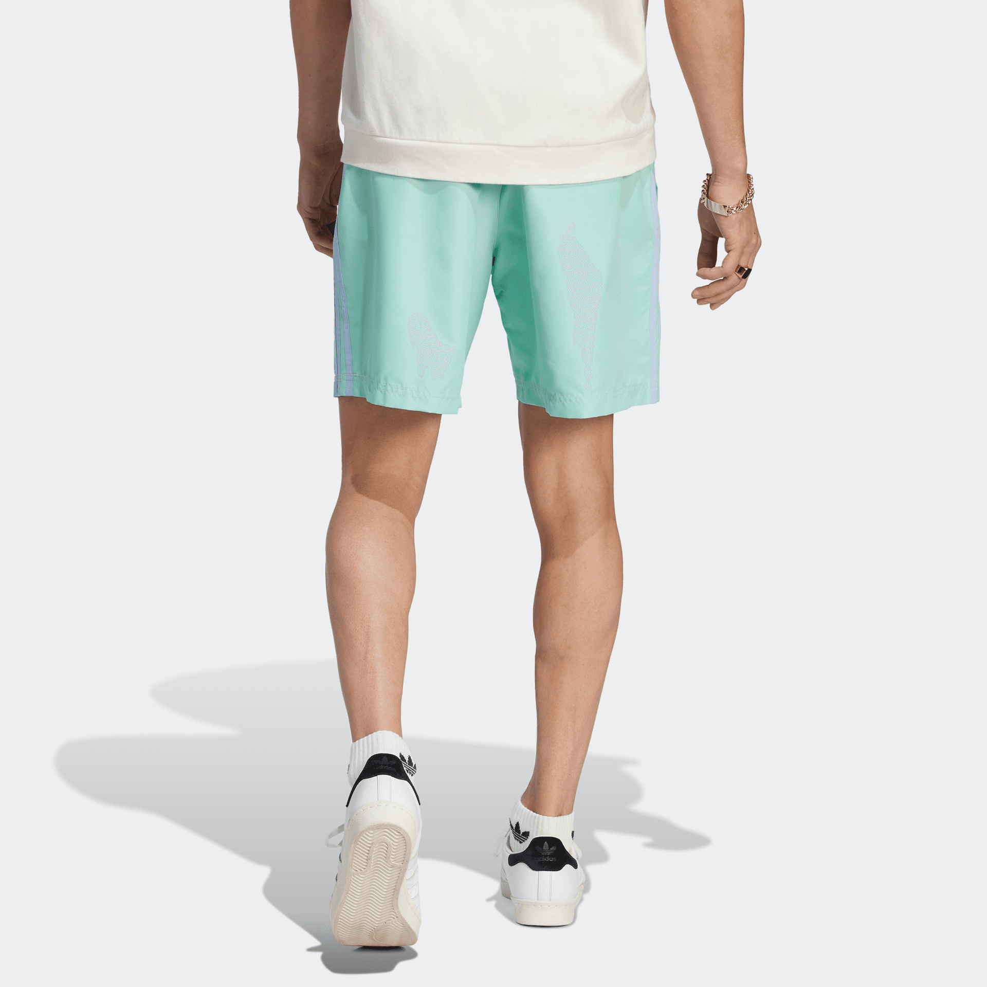 Тренировочные штаны adidas originals Enjoy Poly Shorts Logo - изображение 3