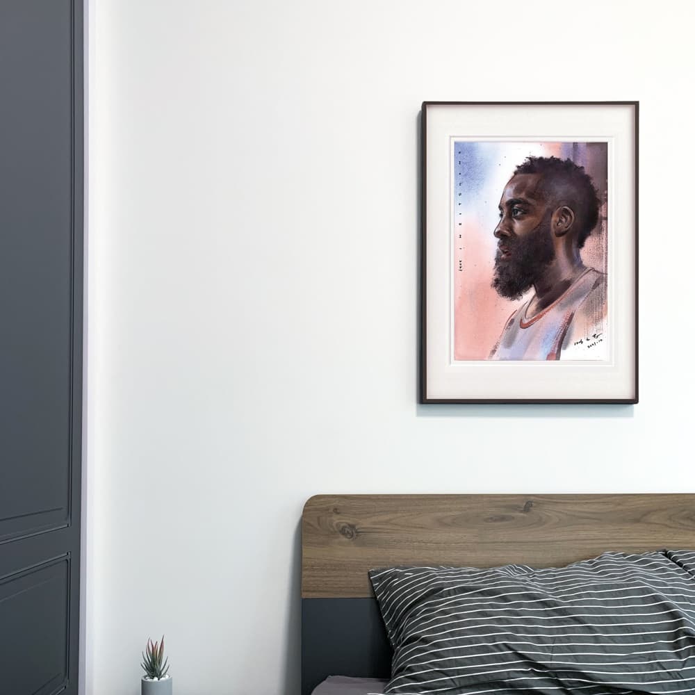 Постер James HardenNo.2 60*40cm - изображение 5