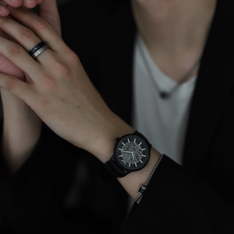 Механические часы EMPORIO ARMANI 43mm AR60042 - изображение 9