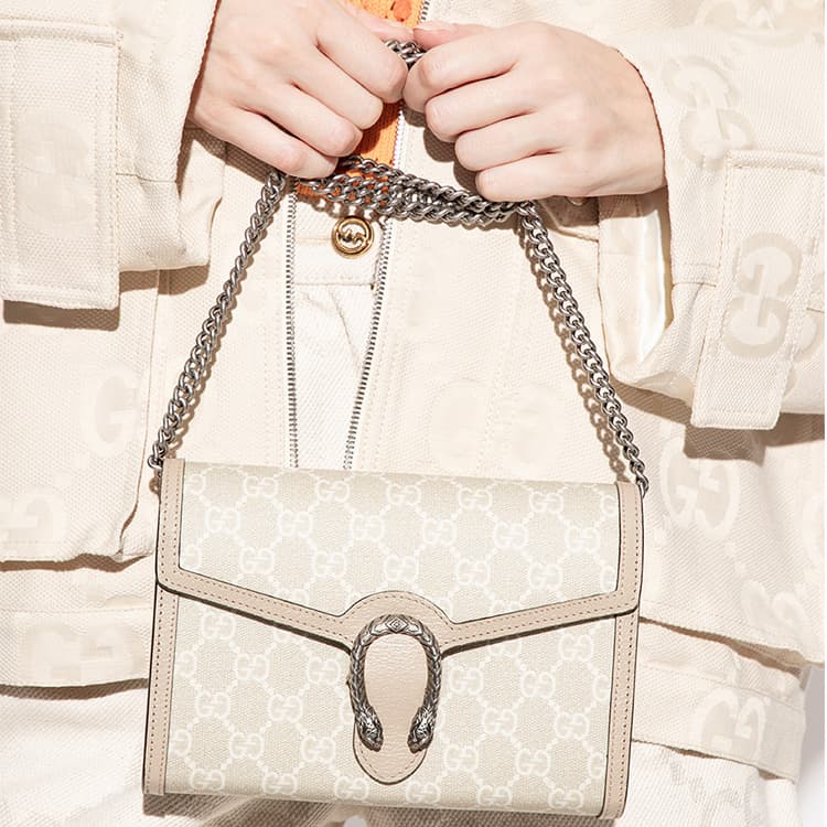 Мини-сумка Gucci Dionysus Beige - изображение 12