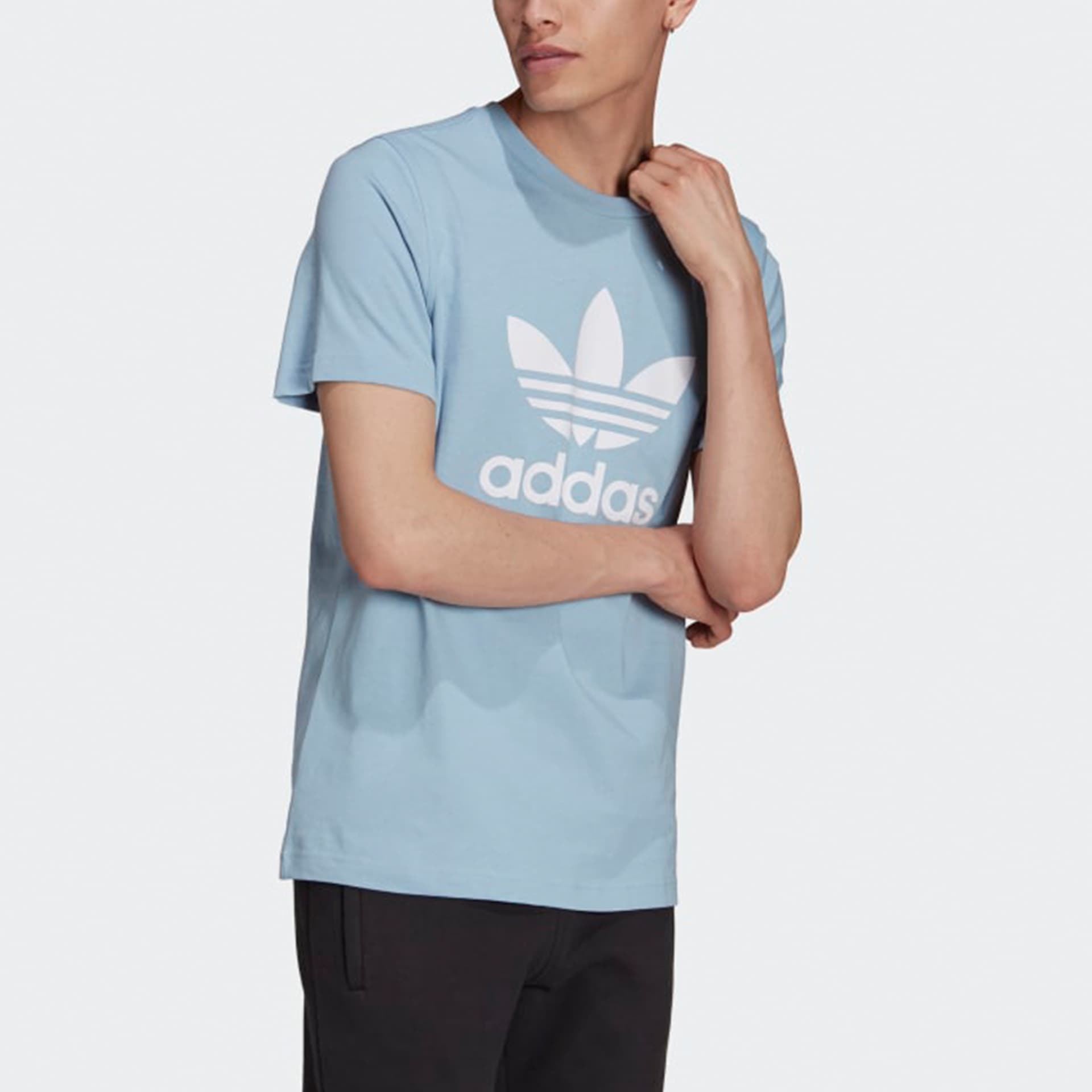 Футболка adidas Originals Adicolor Classics Logo Tee Sky Blue - изображение 2