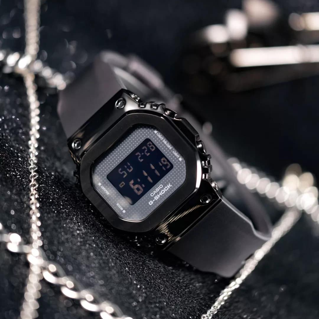 Часы Casio G-Shock GM-S5600SB-1PR - изображение 11