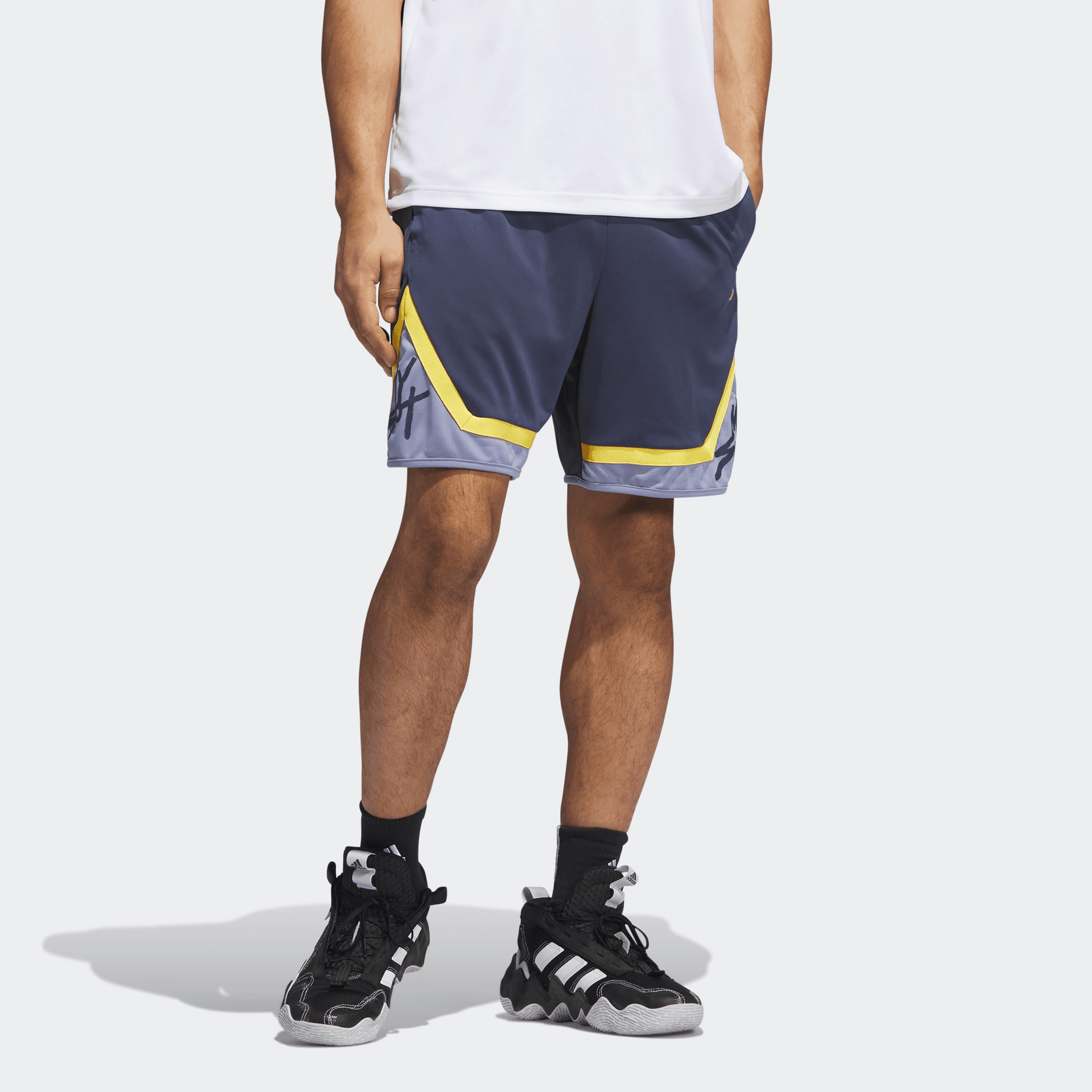 Баскетбольные шорты adidas Pro Block Shorts - изображение 2