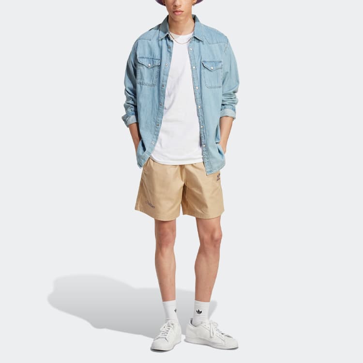 Тренировочные штаны adidas originals Enjoy Cotton Shorts Logo - изображение 3