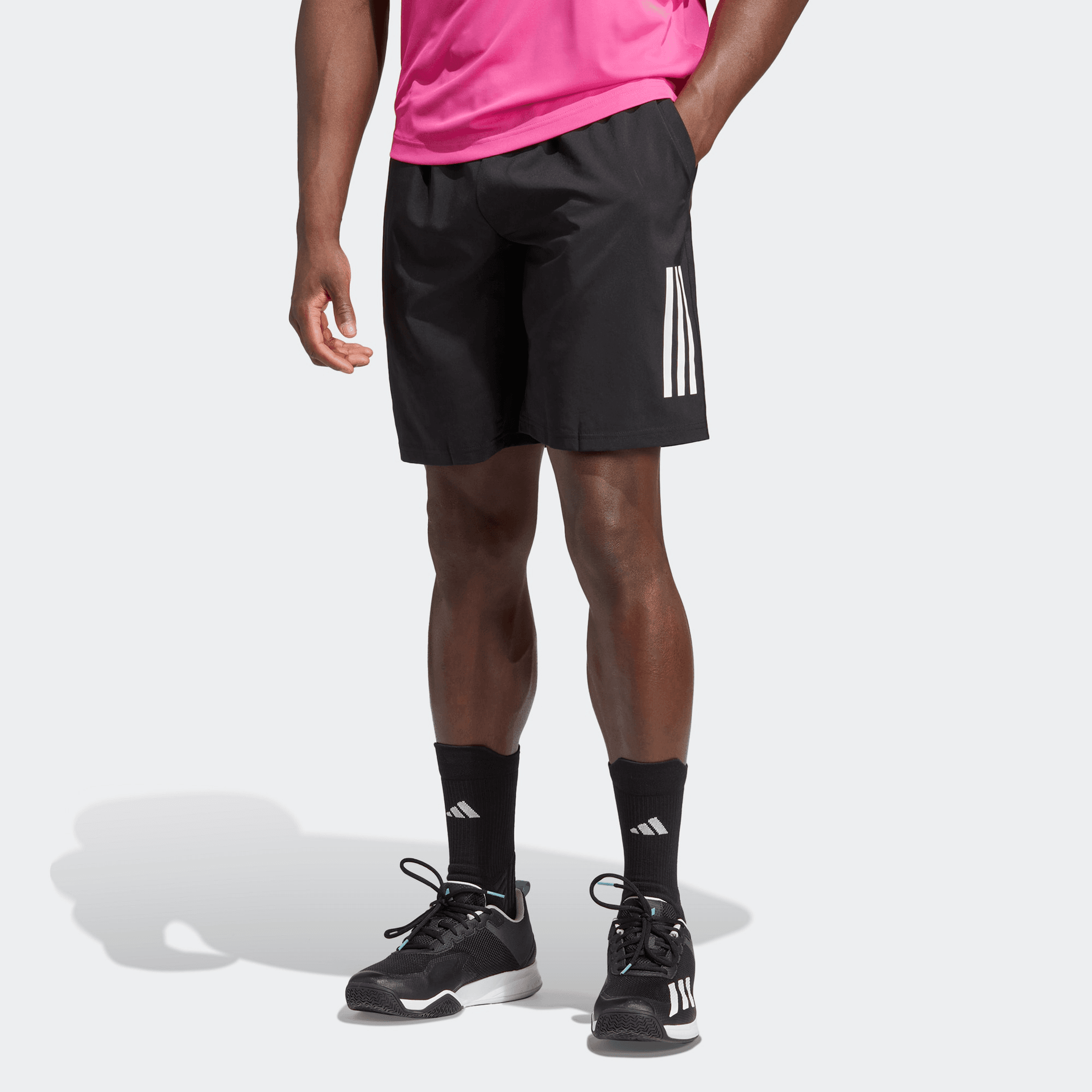 Тренировочные штаны adidas Club 3-Stripes Tennis Shorts - изображение 2