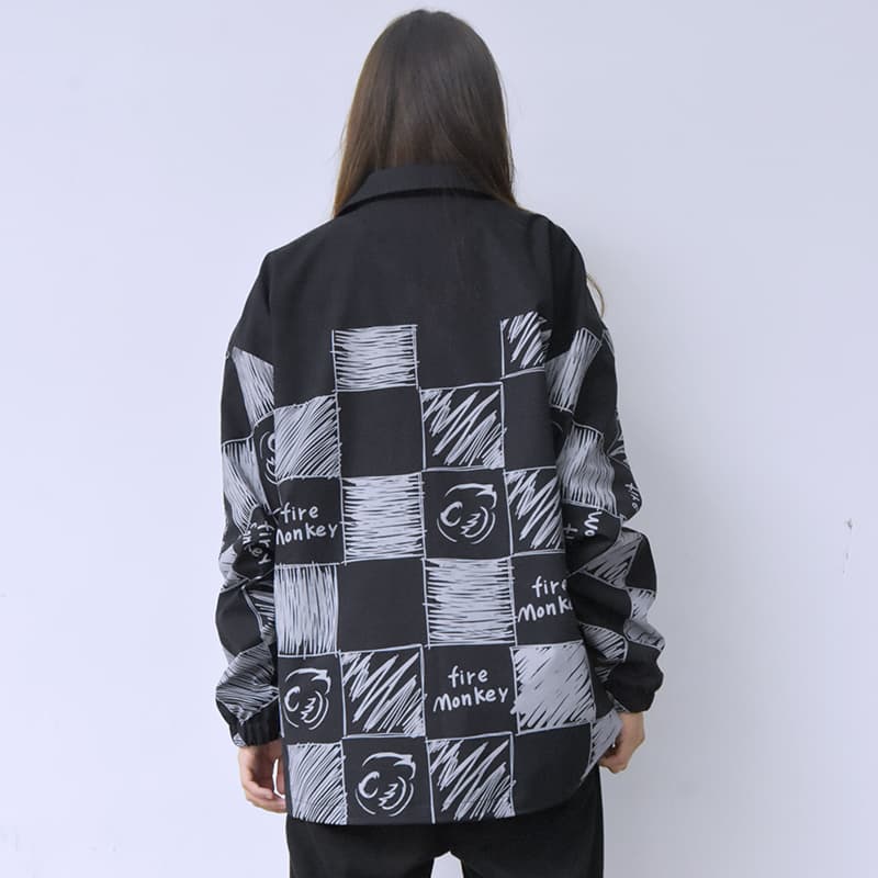 Куртка FireMonkey Checkered Print Jacket - изображение 5