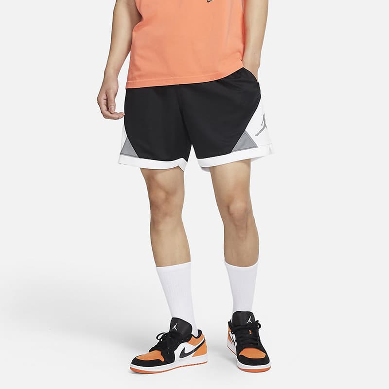 Тренировочные штаны Jordan Logo Knit Dry-Fit Shorts Black - изображение 4