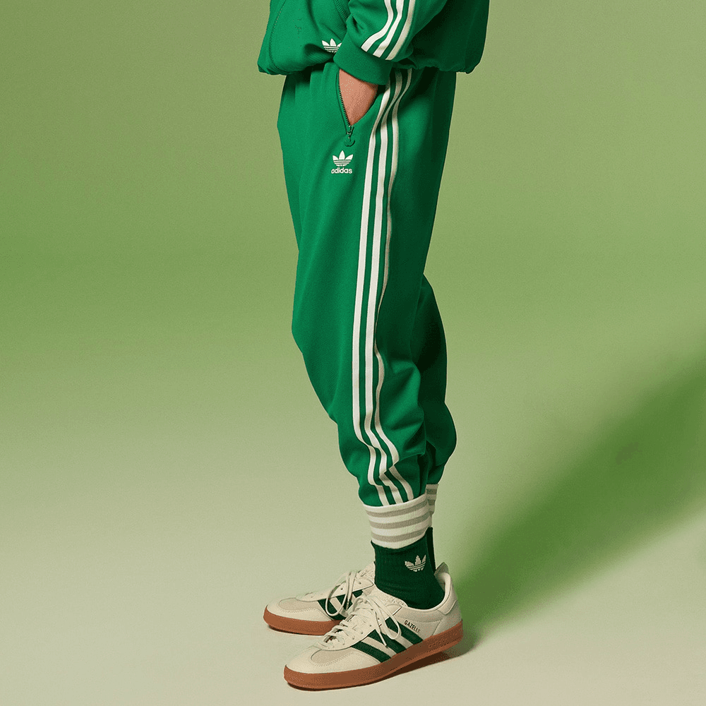 Штаны adidas Originals Tracksuit Bottoms Green - изображение 6
