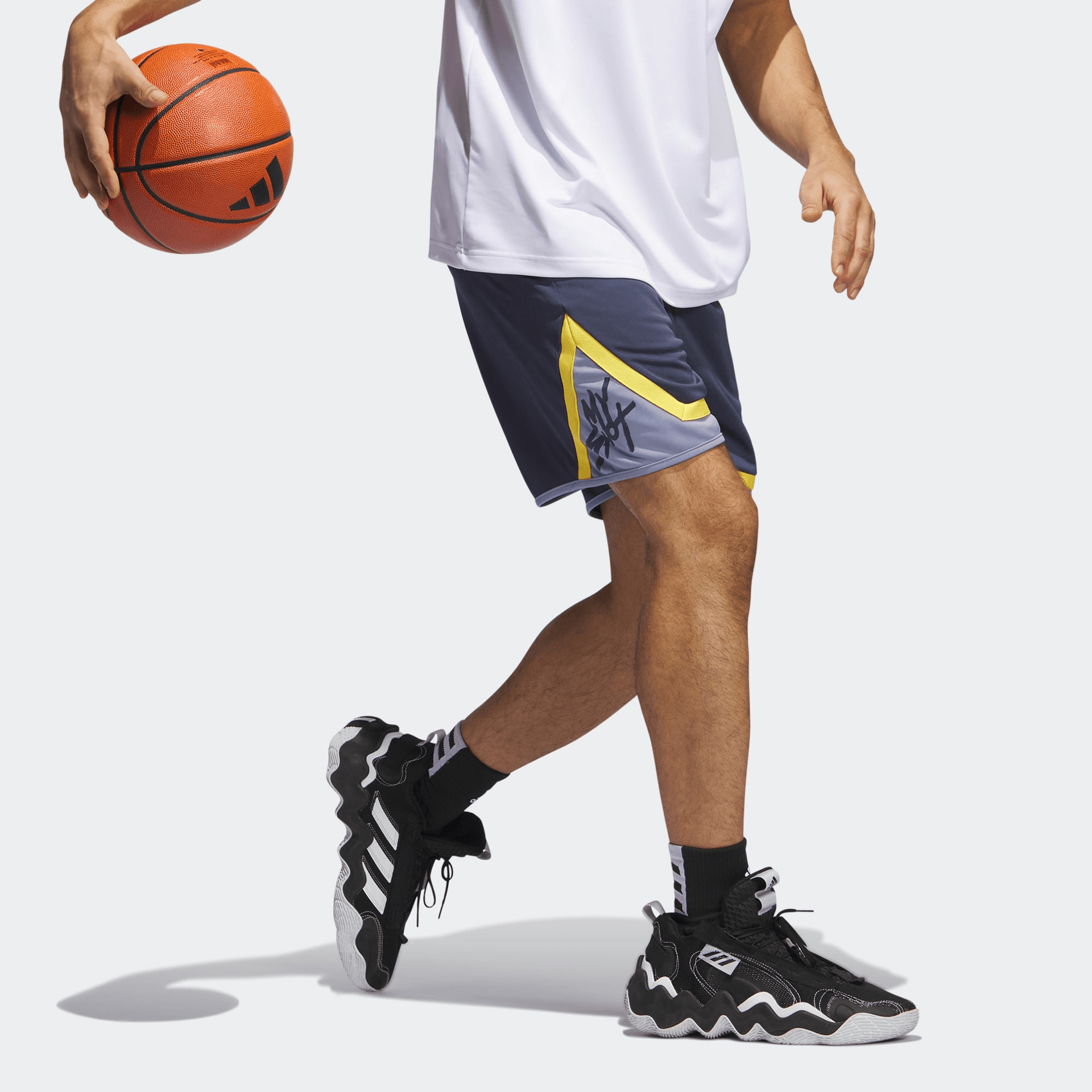 Баскетбольные шорты adidas Pro Block Shorts - изображение 4