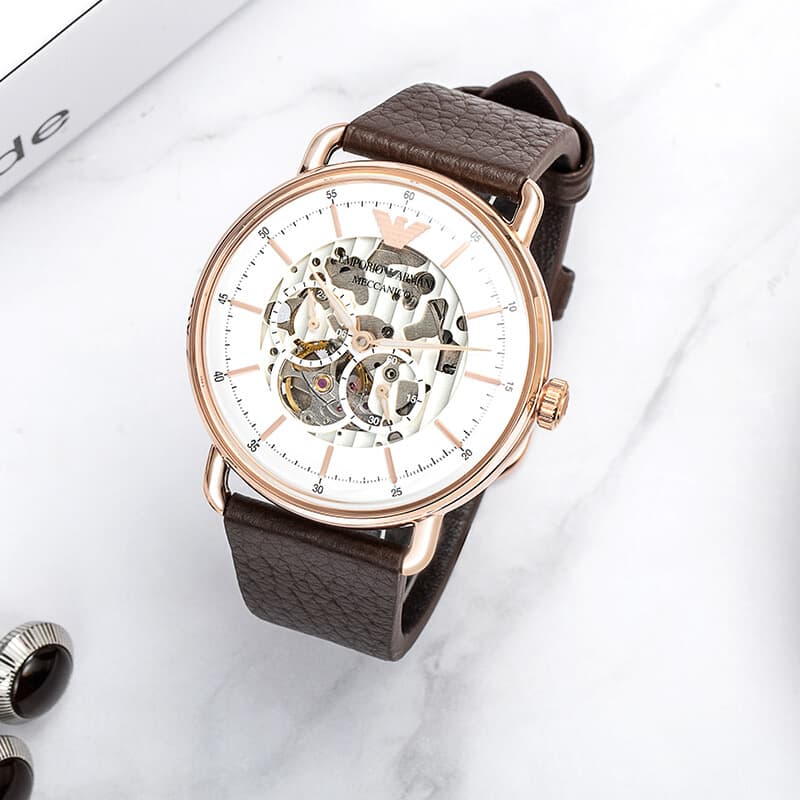 Механические часы EMPORIO ARMANI 43mm AR60027 - изображение 6