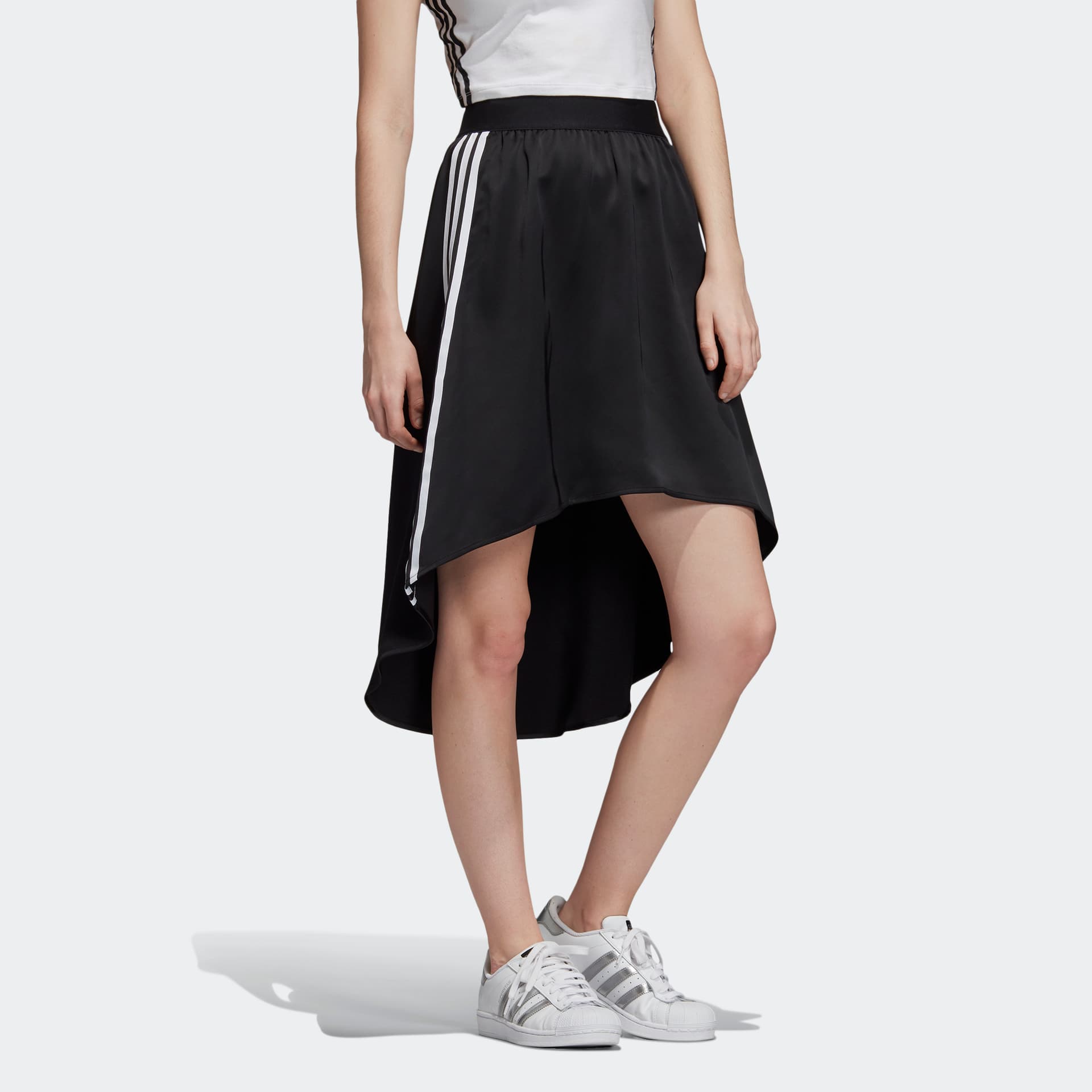 Юбка adidas originals Satin Skirt - изображение 4