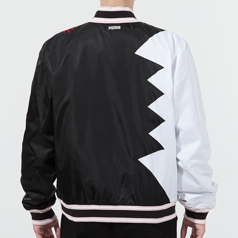 Зимняя куртка пуховик Puma Official Visit Varsity Jacket - изображение 4