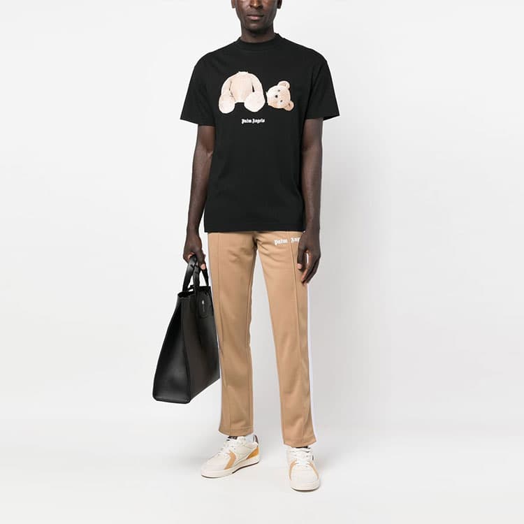 Футболка Palm Angels Teddy Print T-Shirt Black — фото 2