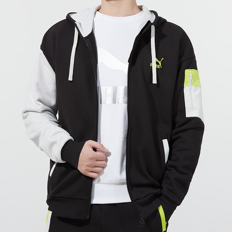 Куртка Puma Retro Black Jacket - изображение 3