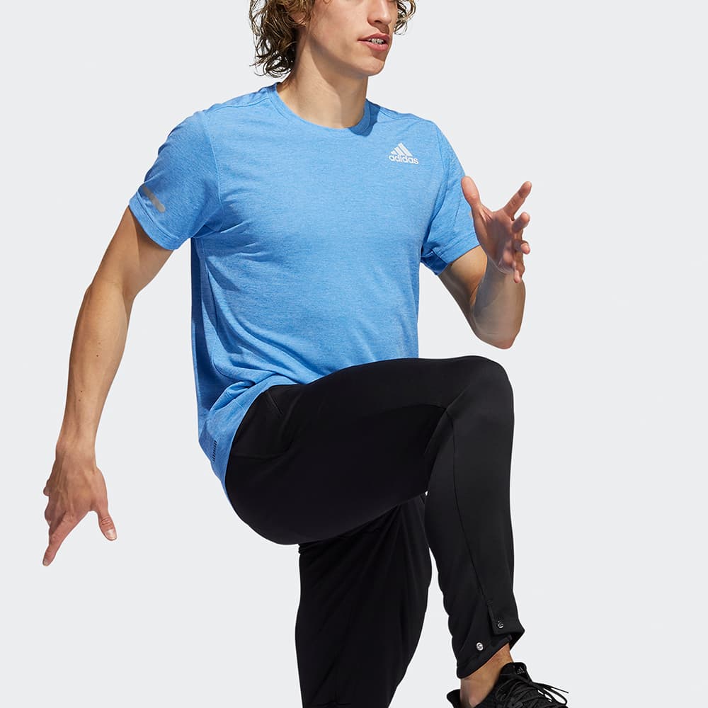 Футболка adidas Elevate Train T Sky Blue - изображение 4