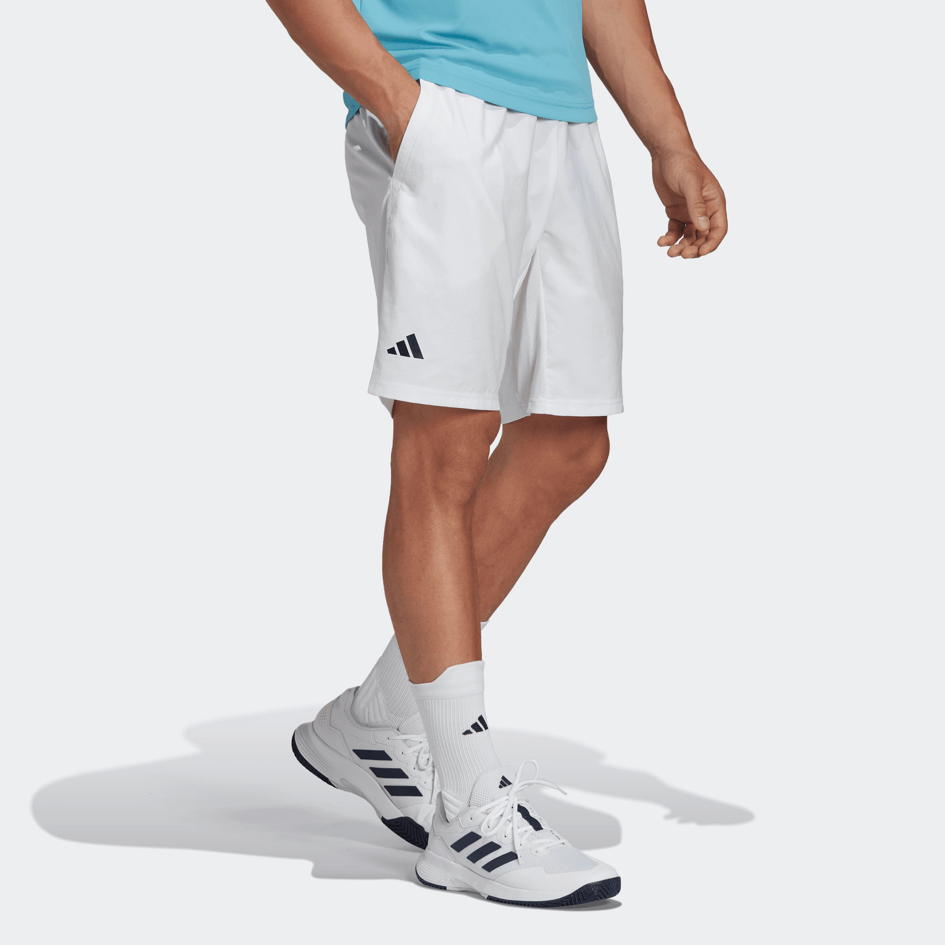 Тренировочные штаны adidas Club 3-Stripes Tennis Shorts - изображение 4