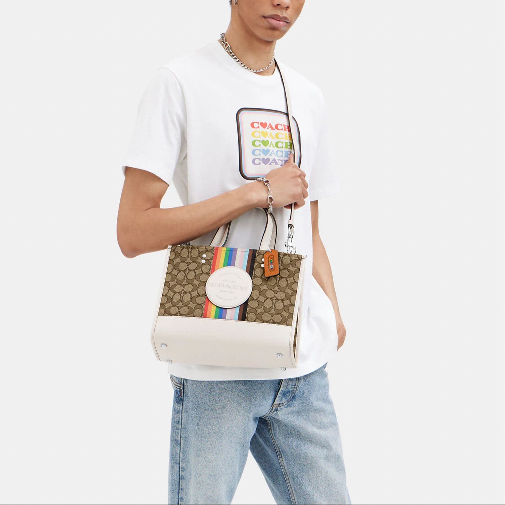 Сумка COACH Carryall 29 Logo Tote - изображение 4
