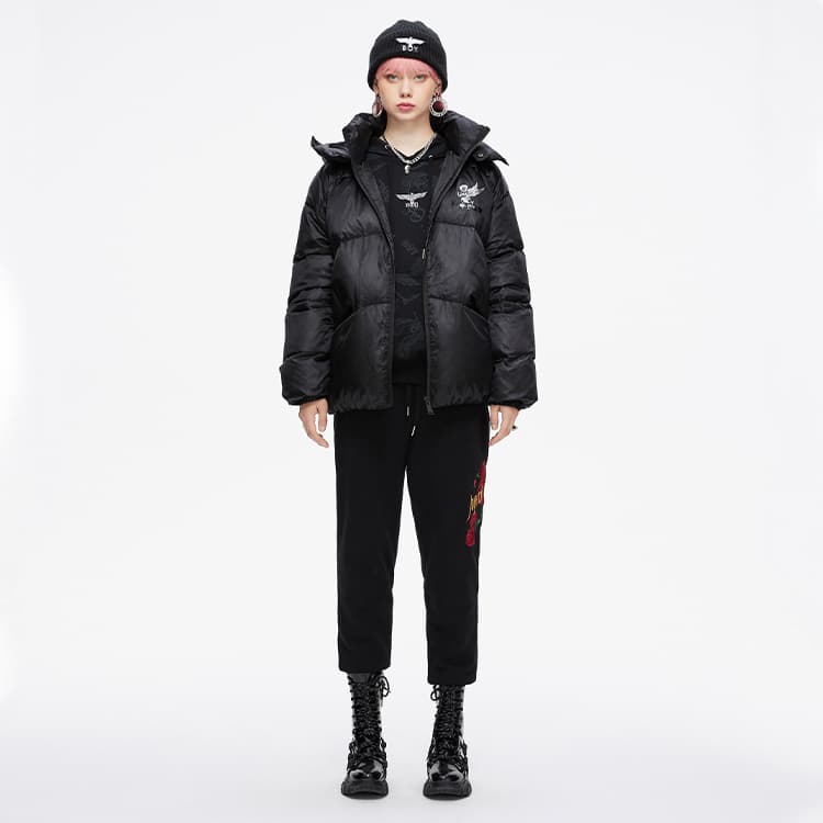 Зимняя куртка Boy London FW21 Black - изображение 7