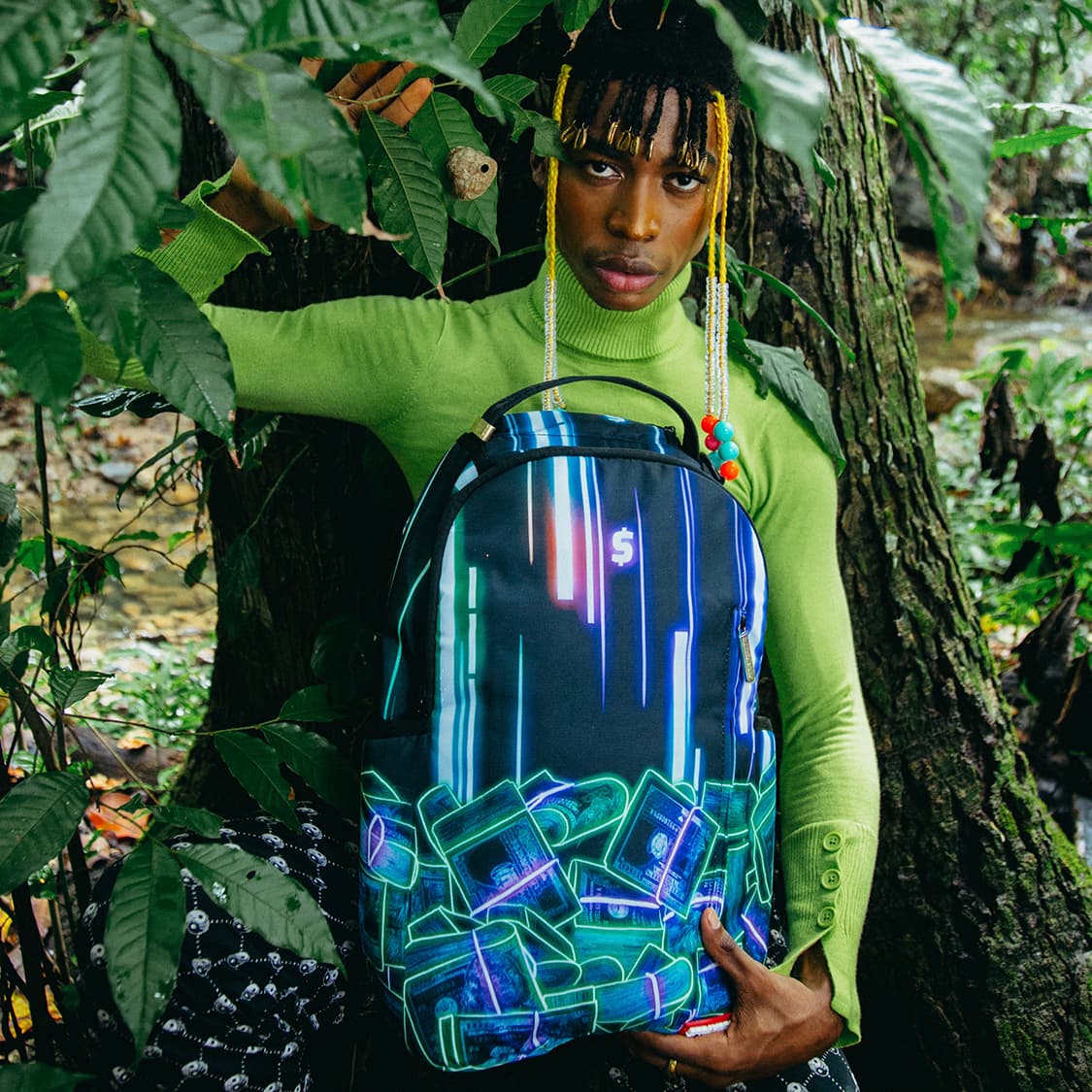 Рюкзак SPRAYGROUND Cyberpunk Neon Backpack - изображение 9