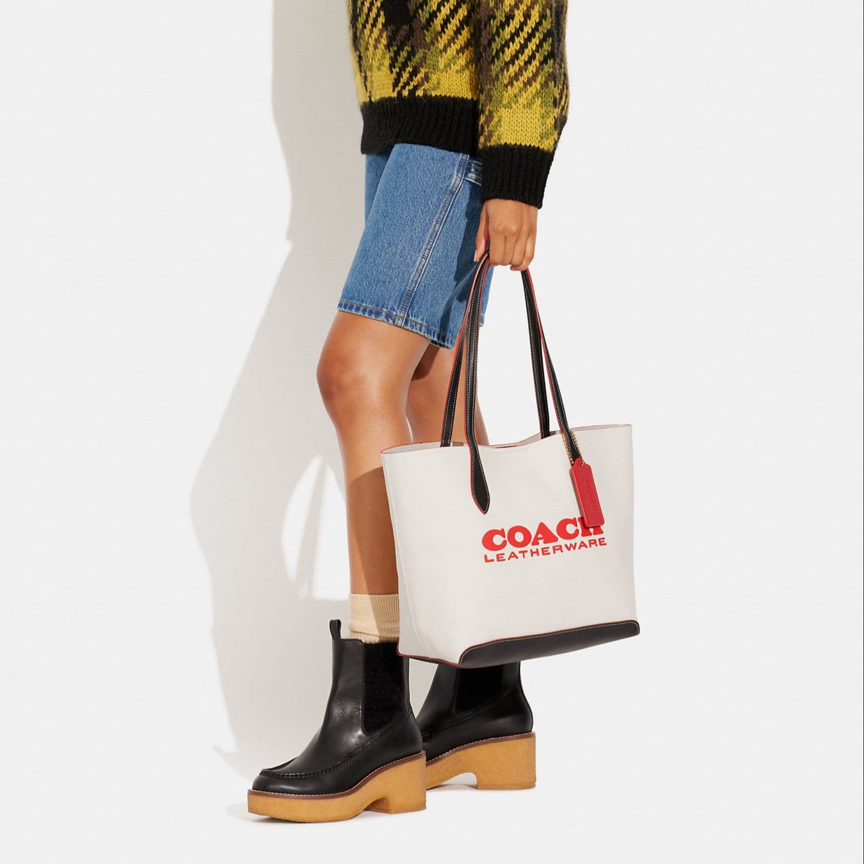 Мини-сумка COACH Kia 31 Tote - изображение 6