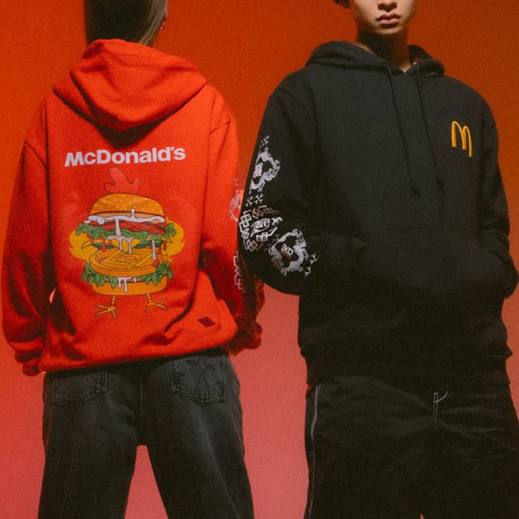 Кофта CLOT x McDonald’s SS23 Logo Sweatshirt - изображение 4