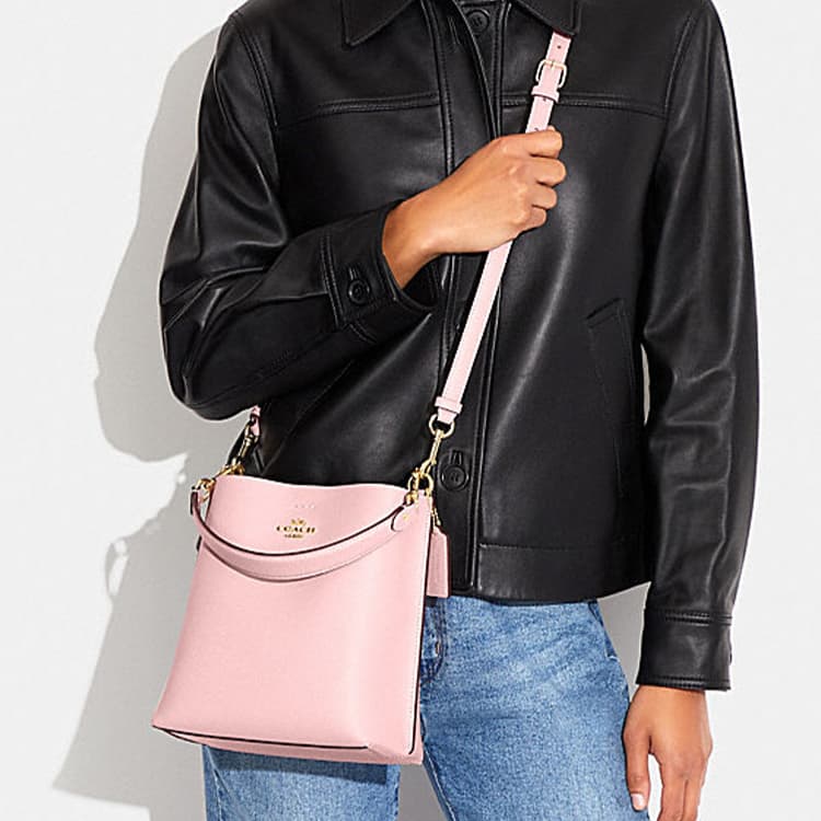 Сумка COACH Mollie 21 Pink - изображение 4