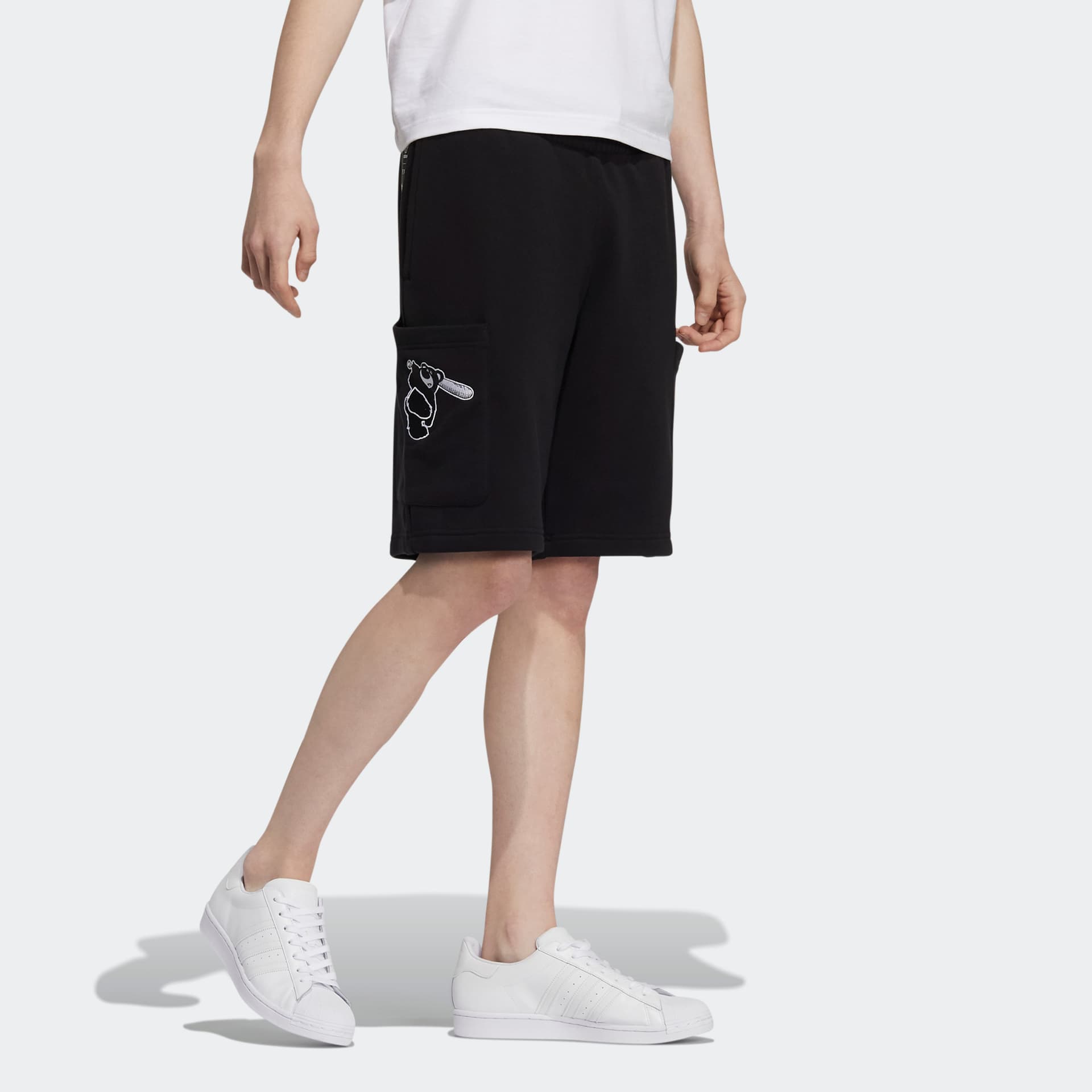 Шорты adidas x Disney Manga Short 2 Black - изображение 4