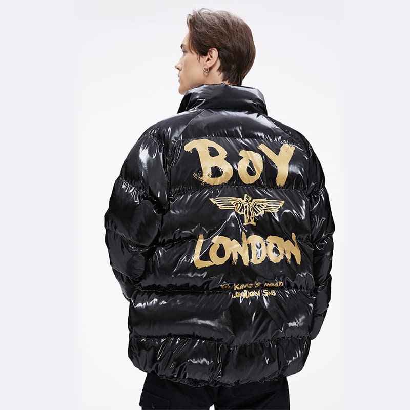 Зимняя куртка пуховик Boy London Logo Print Cotton Jacket - изображение 4