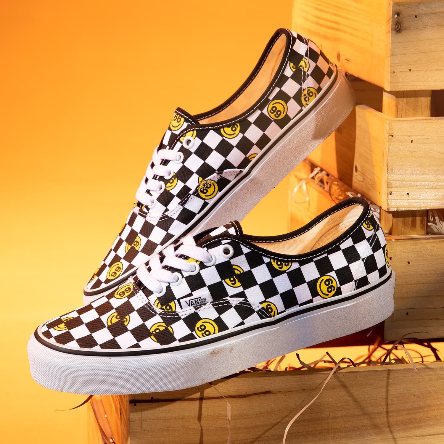 Кеды Vans Authentic Smiley Print - изображение 8