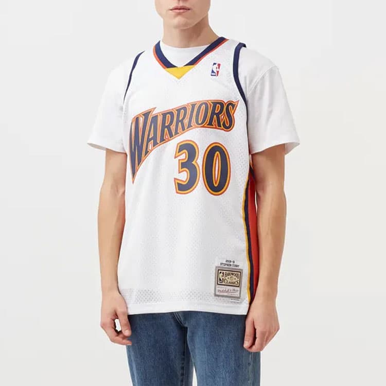 Баскетбольная майка Mitchell Ness NBA SW 09-10 30 - изображение 4