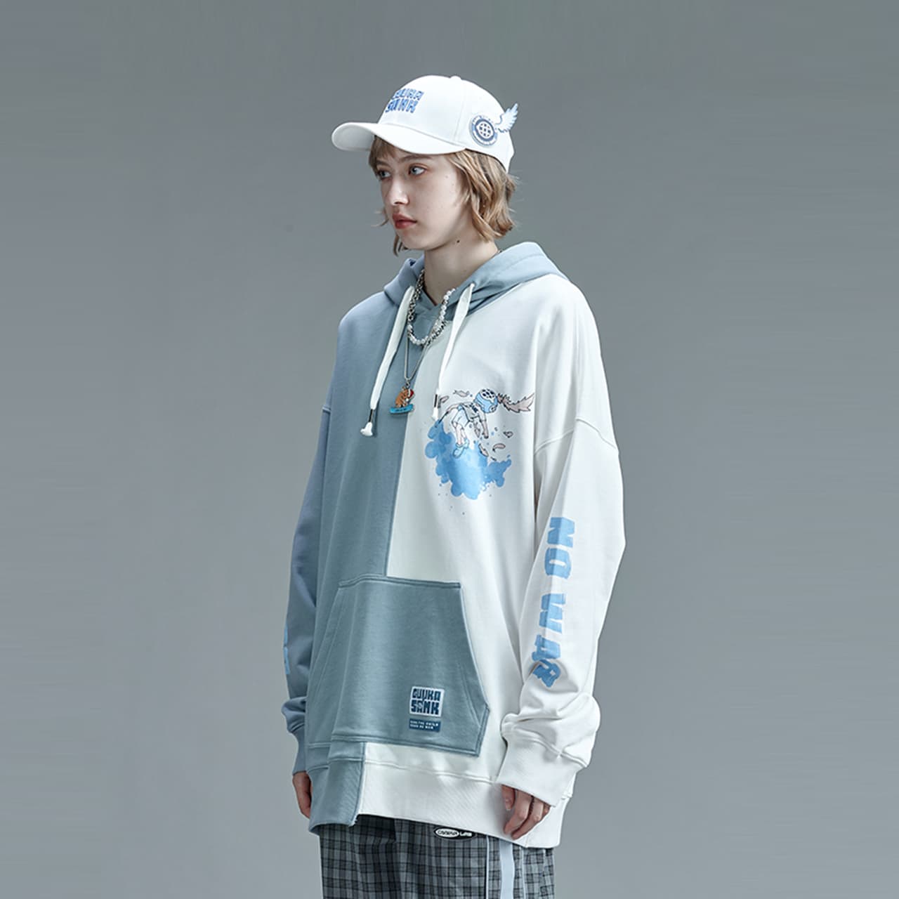 Худи Guuka x SANK TOYS Hoodie White - изображение 6