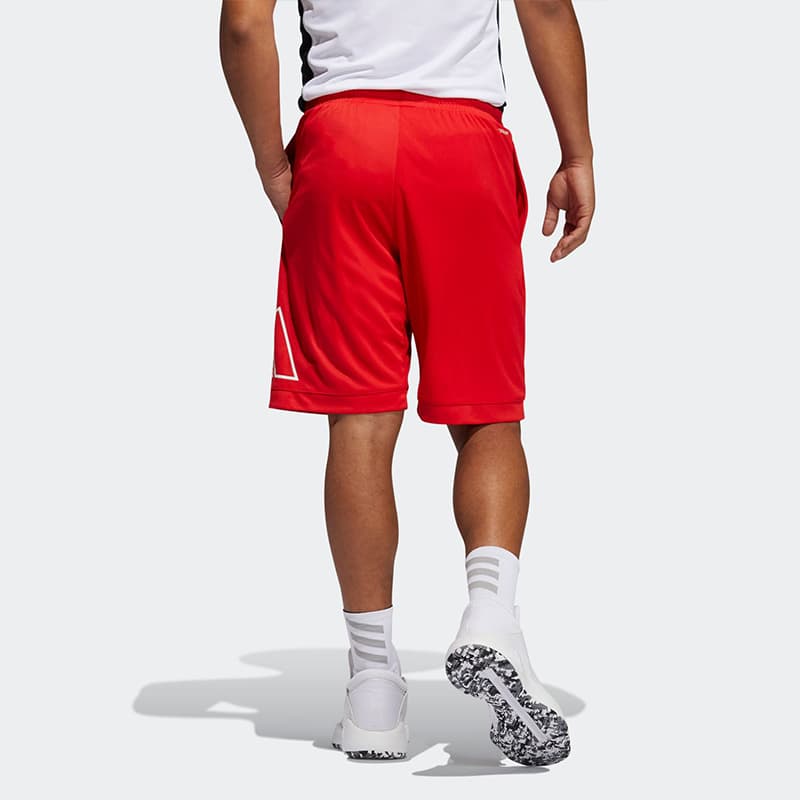 Шорты adidas Big Logo Shorts Red - изображение 3