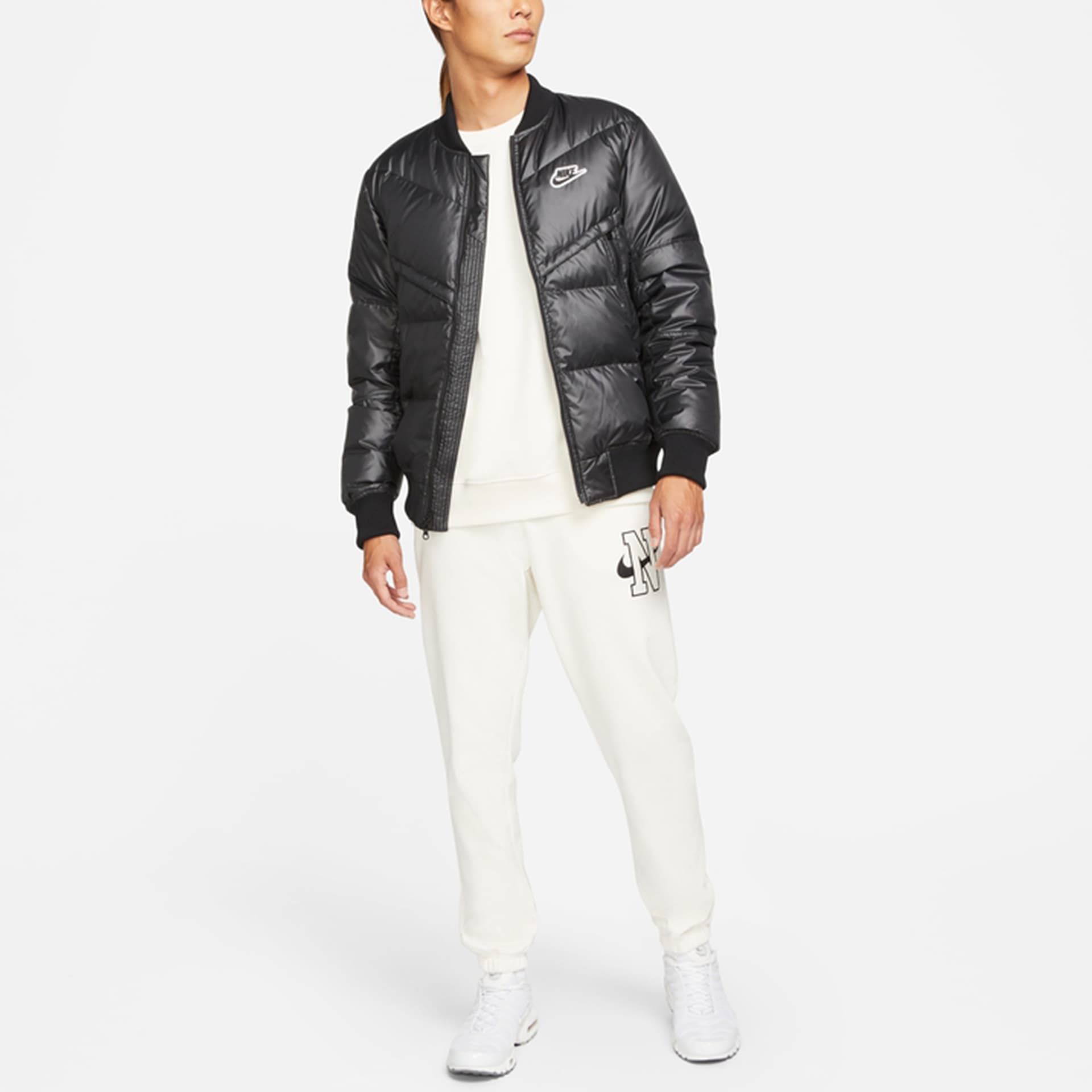 Зимняя куртка Nike Sportswear Down-fill Windrunner Black - изображение 5