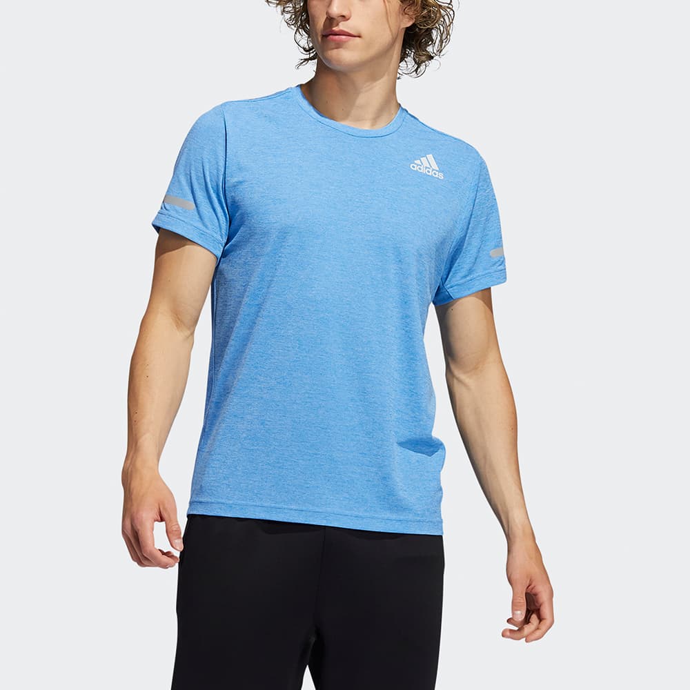Футболка adidas Elevate Train T Sky Blue - изображение 3