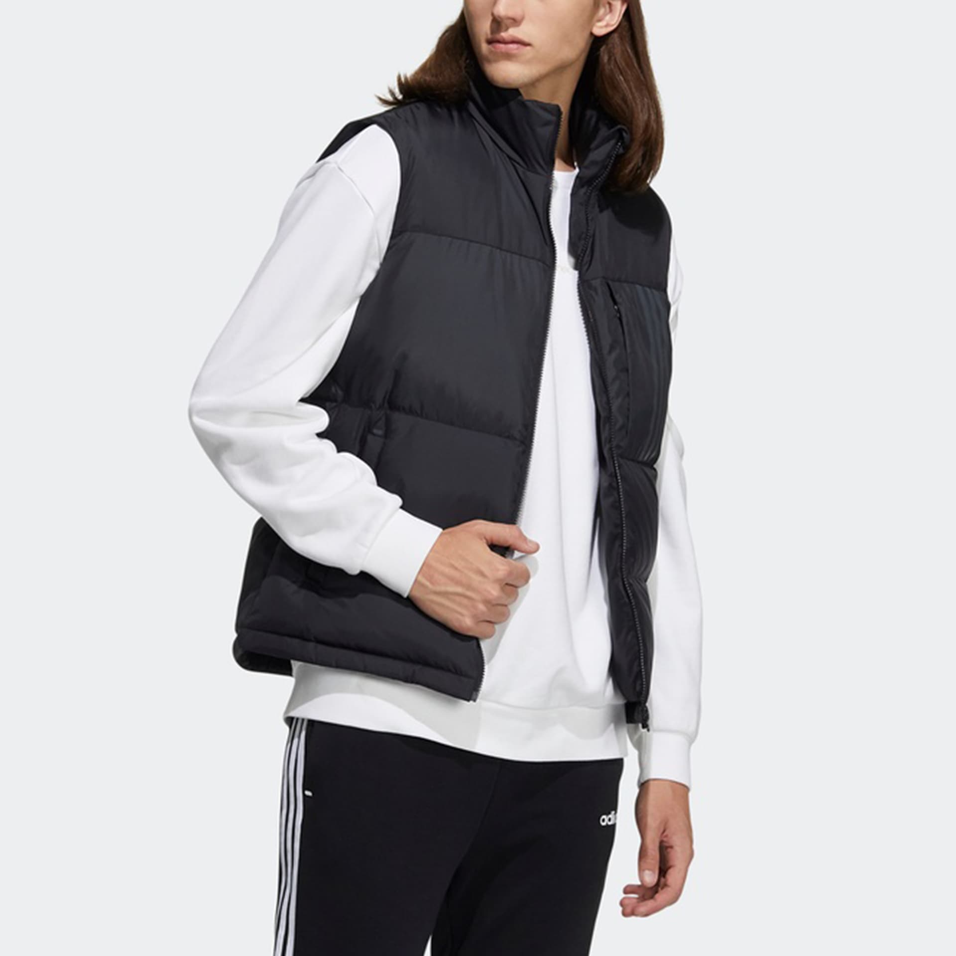 Куртка adidas neo M Sw Dwn Vest - изображение 4