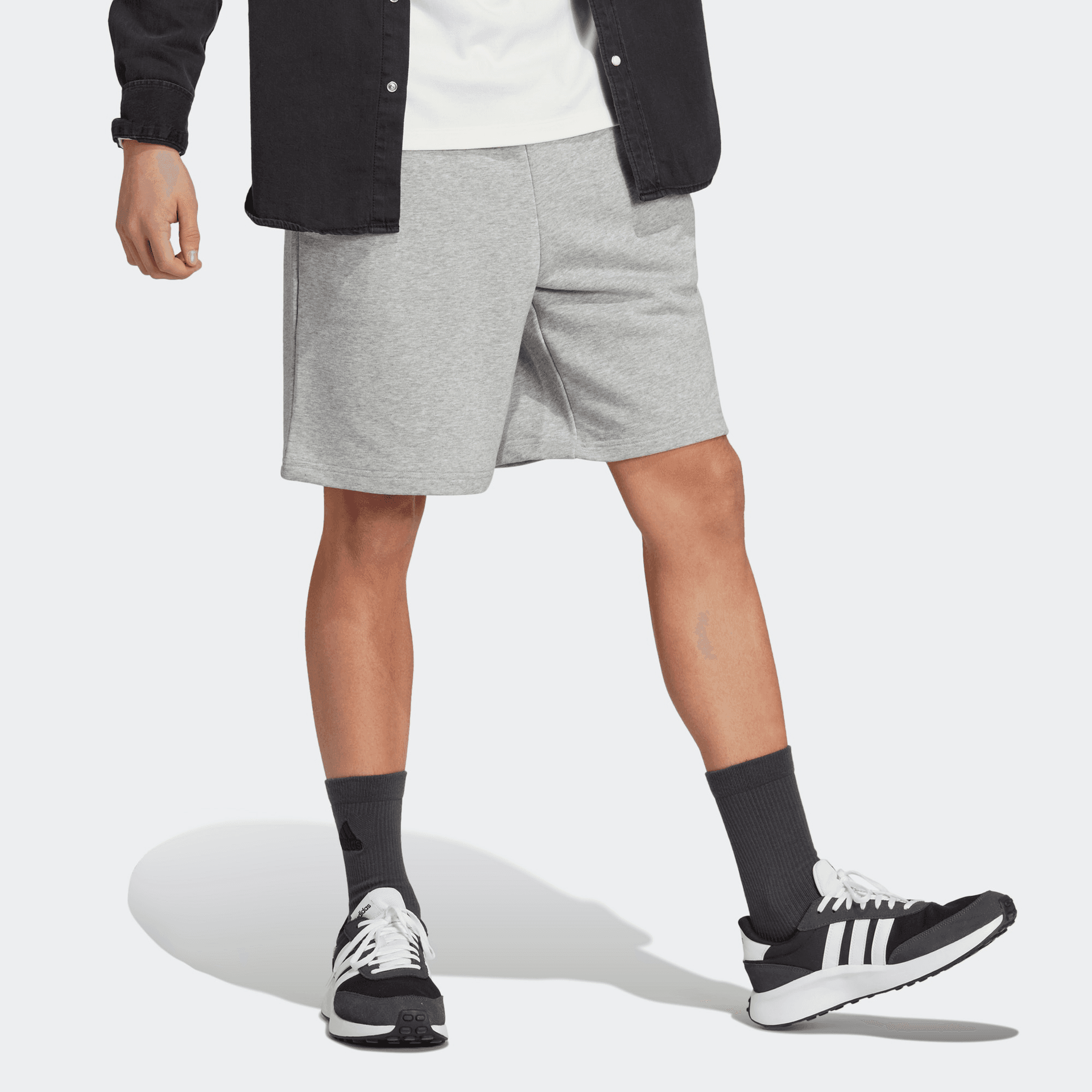 Шорты adidas All Szn French Terry Shorts Logo - изображение 4