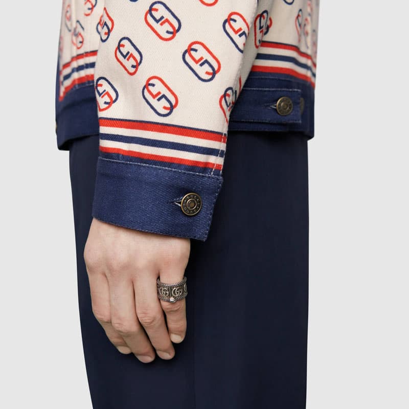 Кольцо Gucci Double G Snake Ring - изображение 5