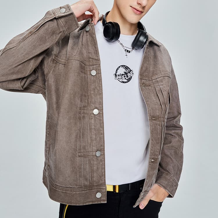 Джинсовая куртка Lee Denim Jacket Brown - изображение 2