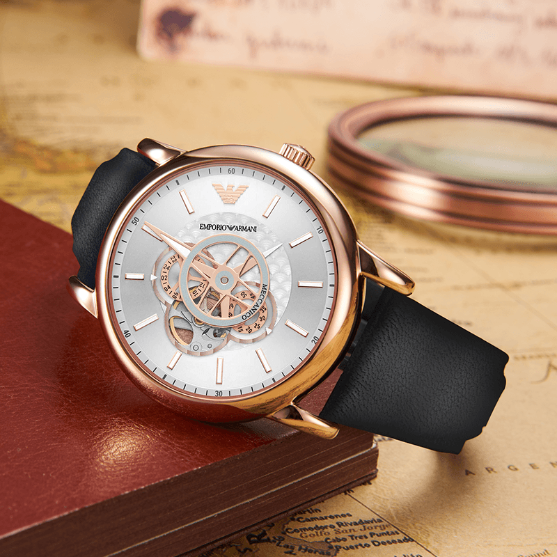 Механические часы EMPORIO ARMANI 43mm AR60013 - изображение 6